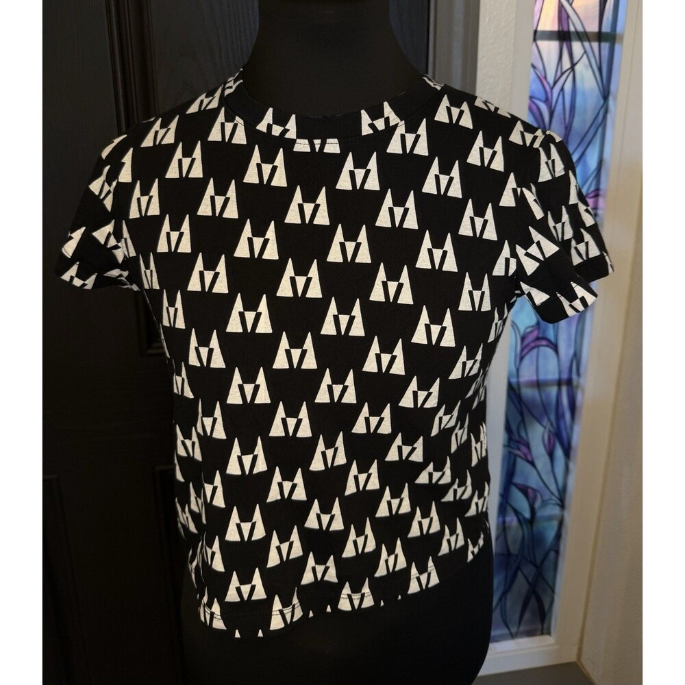 Black Matin Kim Seoul crop top #SeoulFashion #y2k #kpop  Size OS